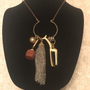 Chico’s Giraffe Charms Necklace